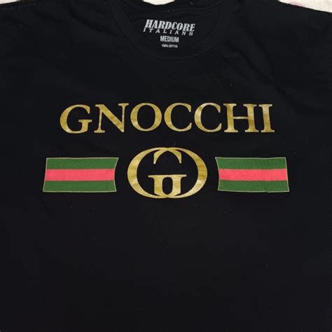 apple gucci shirt|gucci gnocchi t shirt.